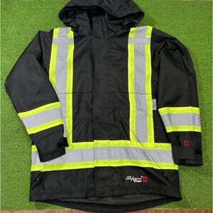 Viking Journeyman 300D FR Hi-Vis Flame Resistant Work Jacket S CSA Z96 Ripstop